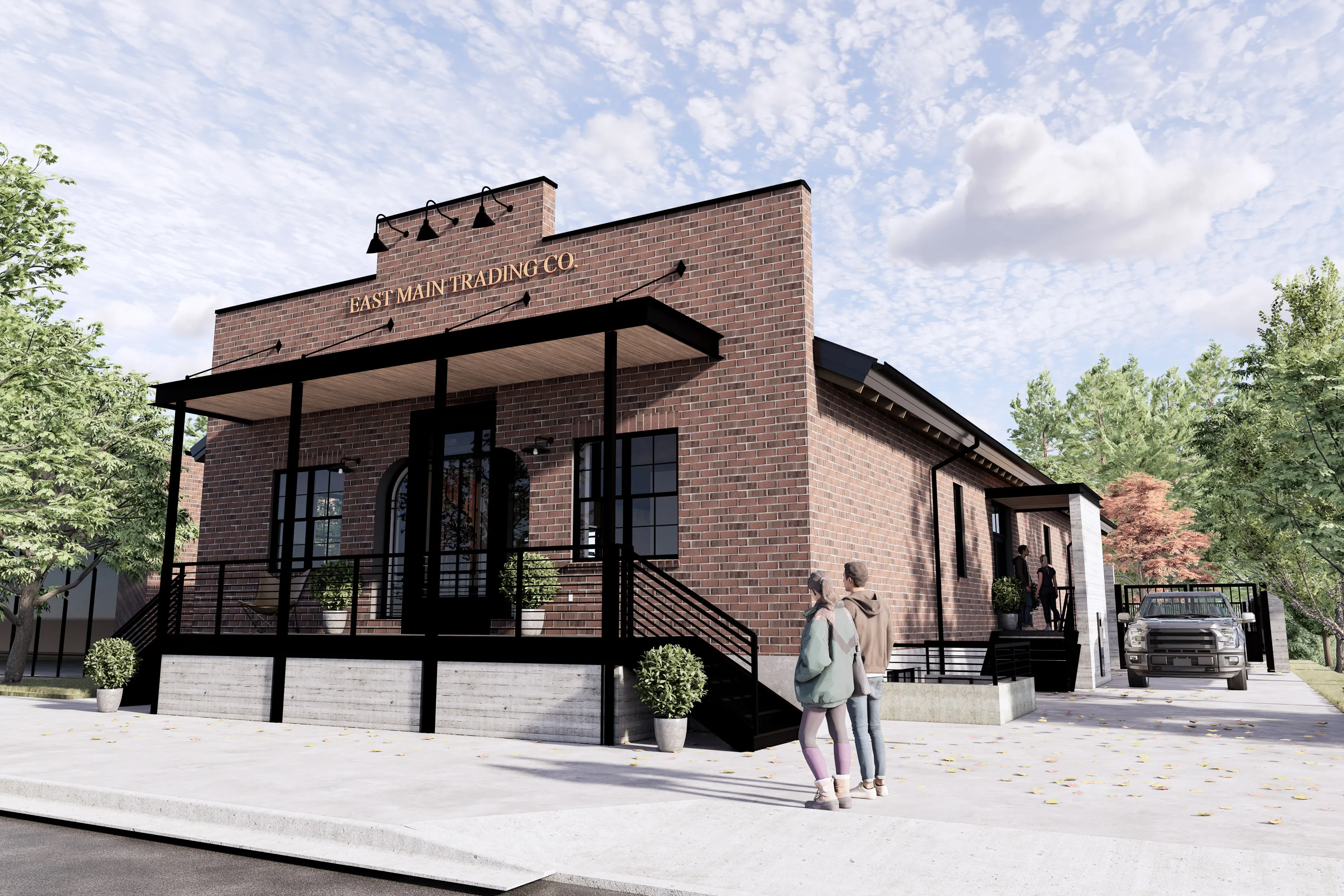 East Main Rendering - Bozeman, Montana.